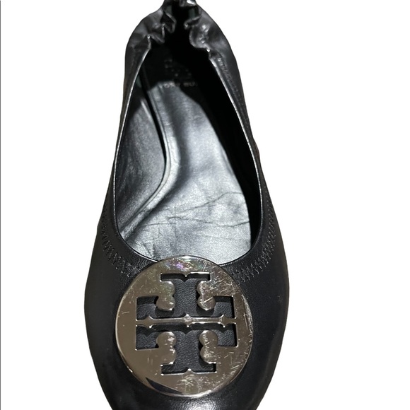 Authentic Tory Burch Leather Ballet Flats - Picture 8 of 11